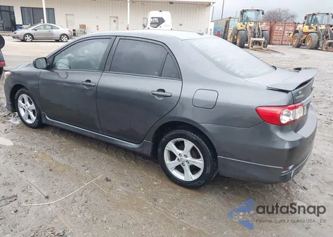 2011 Toyota Corolla S from USA, damaged, VIN 2T1BU4EEXBC688929